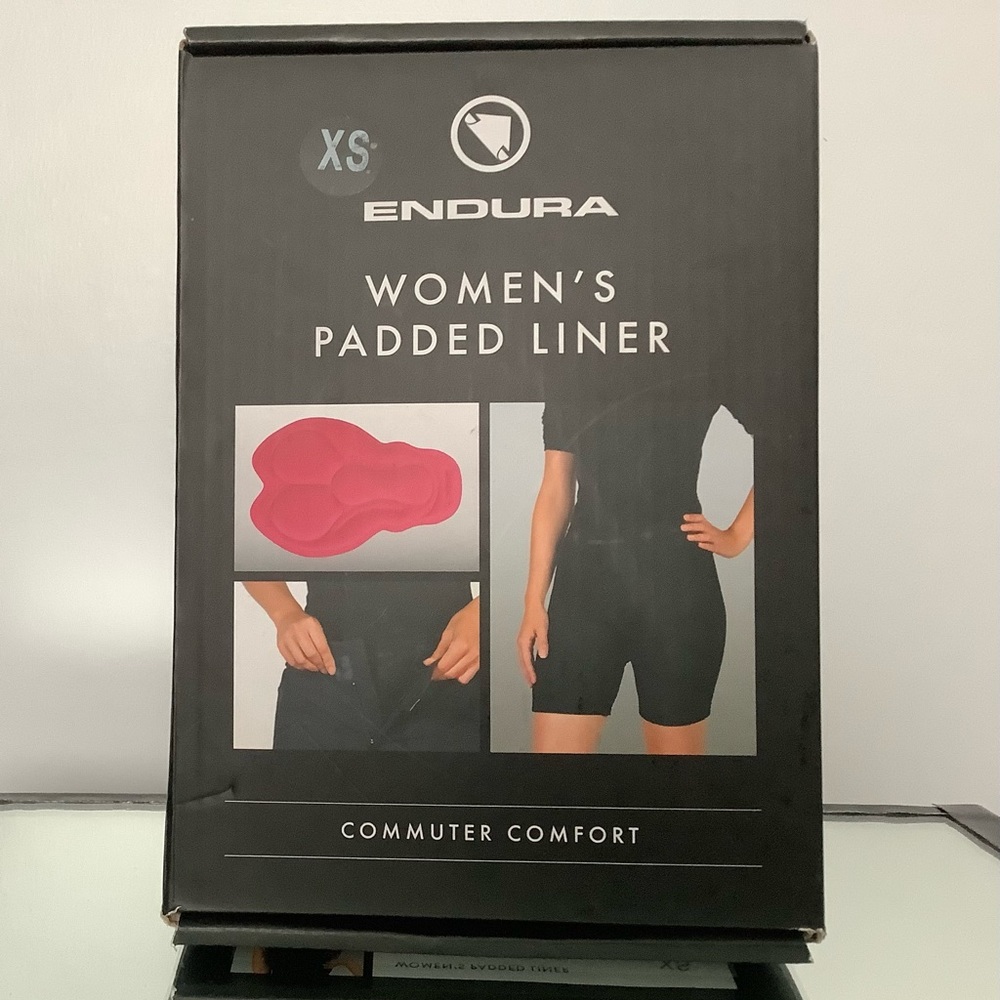Endura Women’s Padded Liner - XS - Black